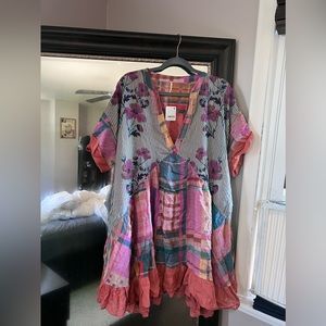 Free people xl printed Agnes dress
